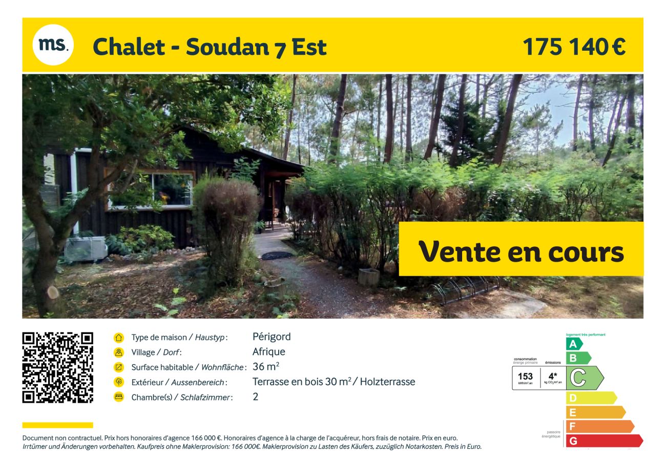 Doppelhaushälfte in Grayan-et-l´Hôpital - SOUDAN 7 EST