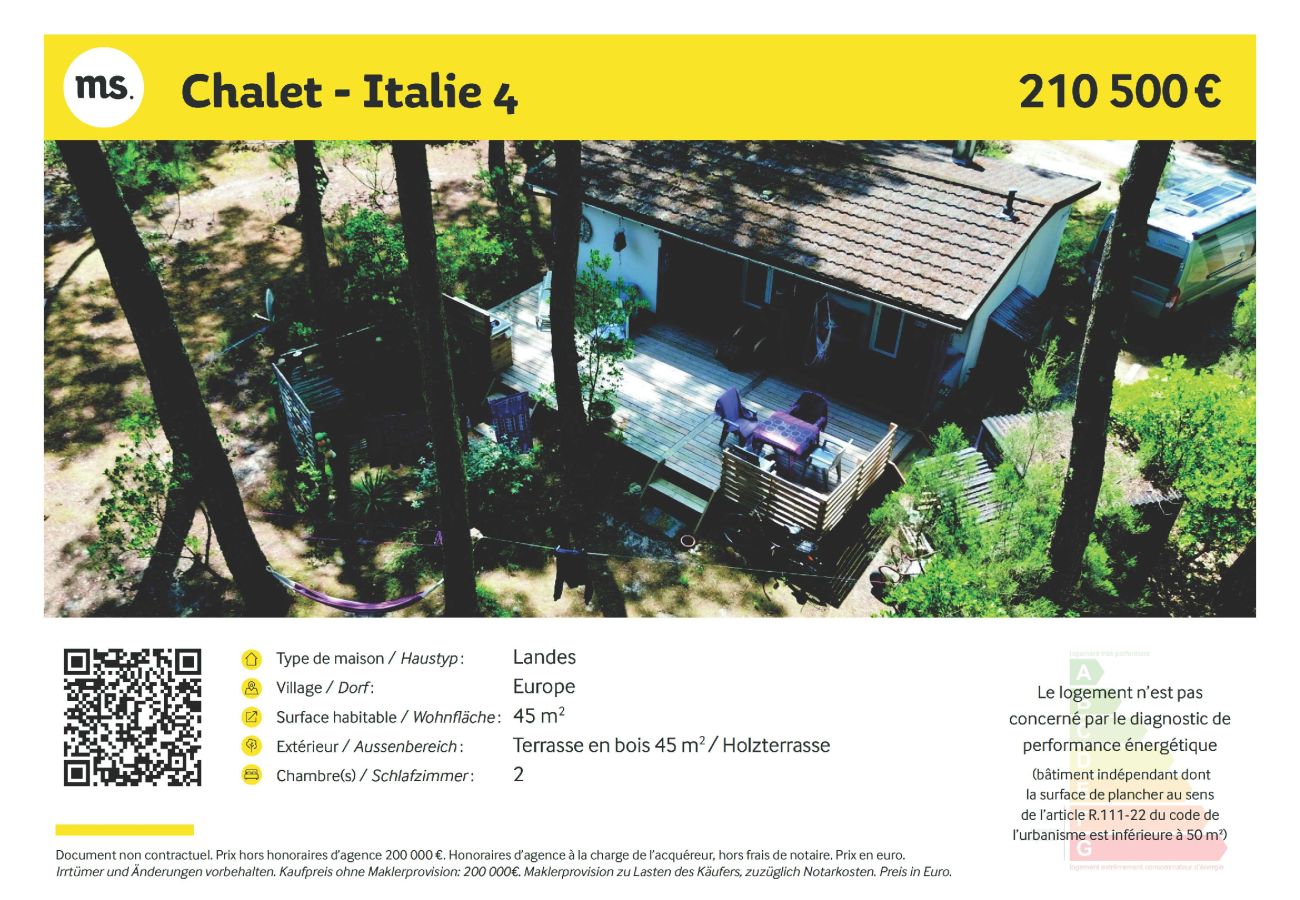 Chalet à Grayan-et-l´Hôpital - ITALIE 4