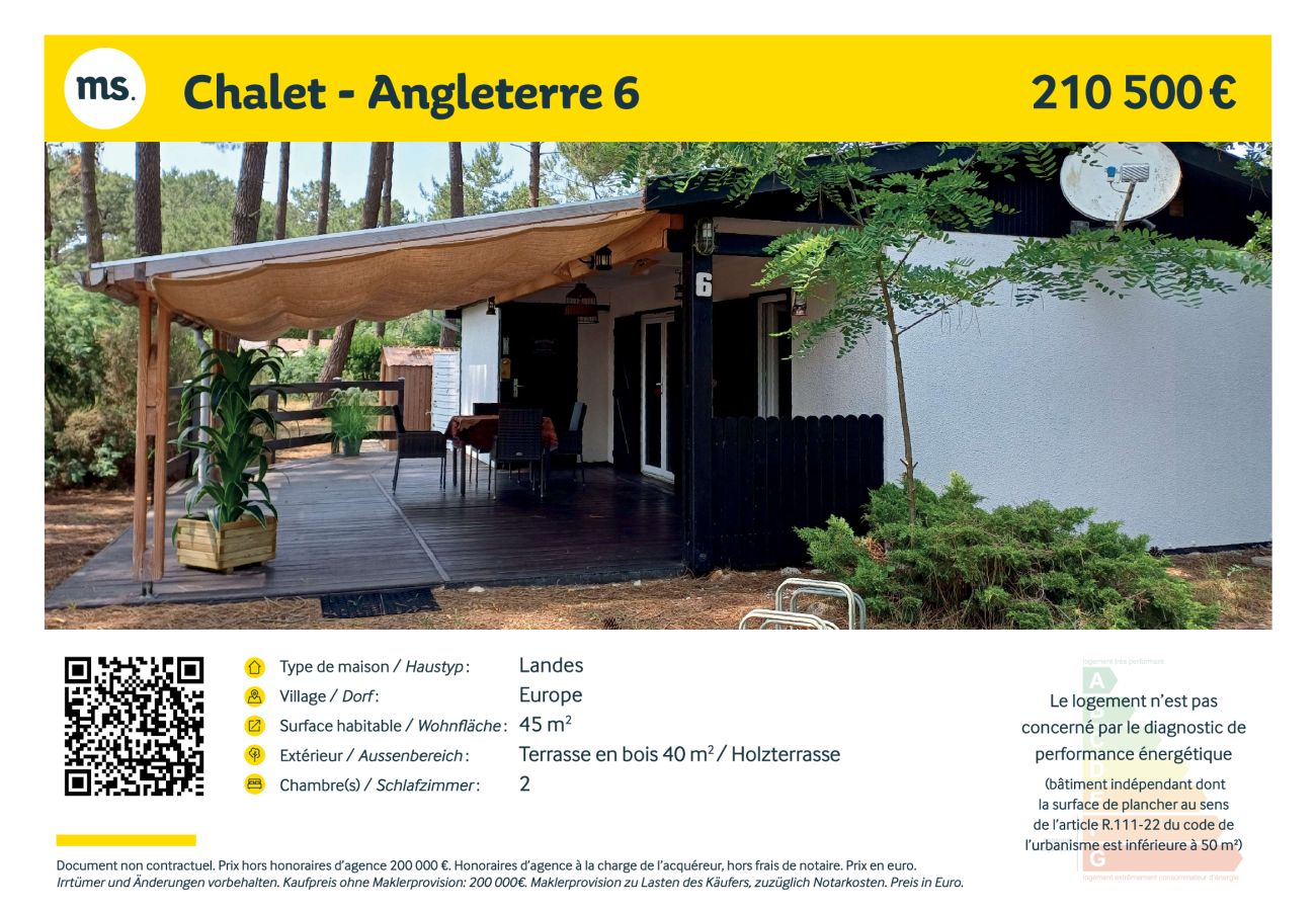 Chalet à Grayan-et-l´Hôpital - ANGLETERRE 6