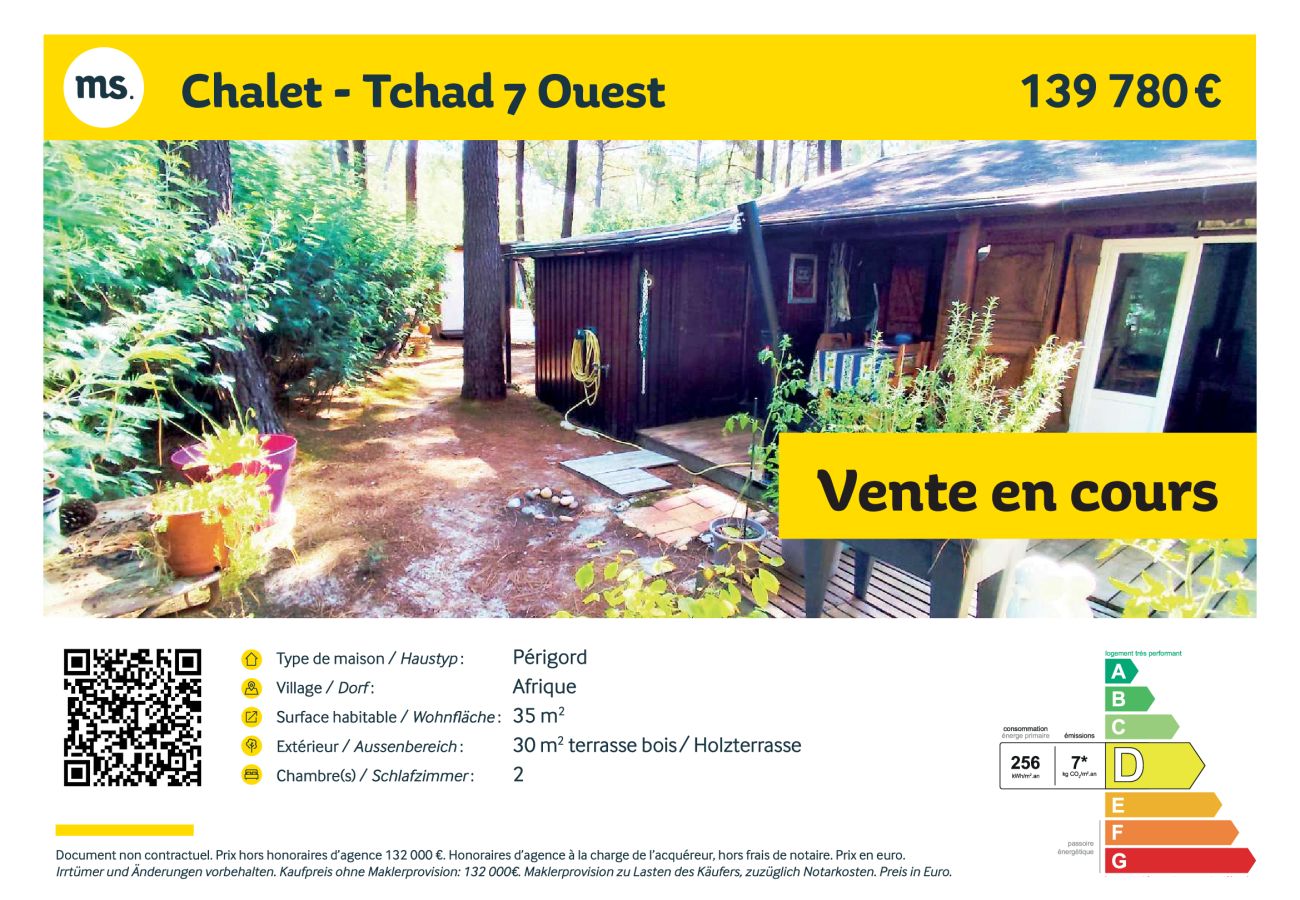 Maison mitoyenne à Grayan-et-l´Hôpital - TCHAD 7 OUEST