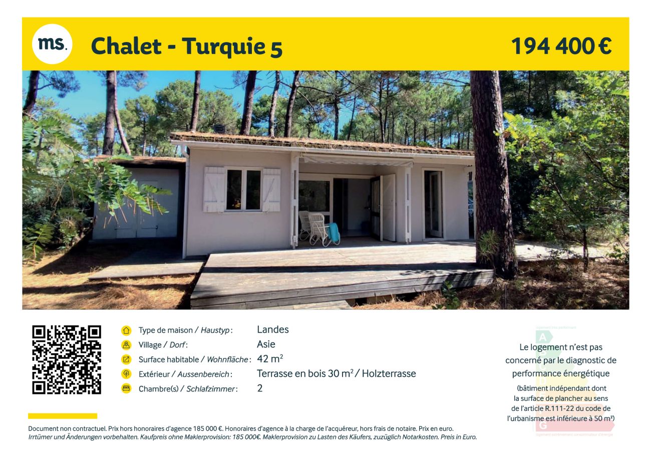 Chalet à Grayan-et-l´Hôpital - TURQUIE 5