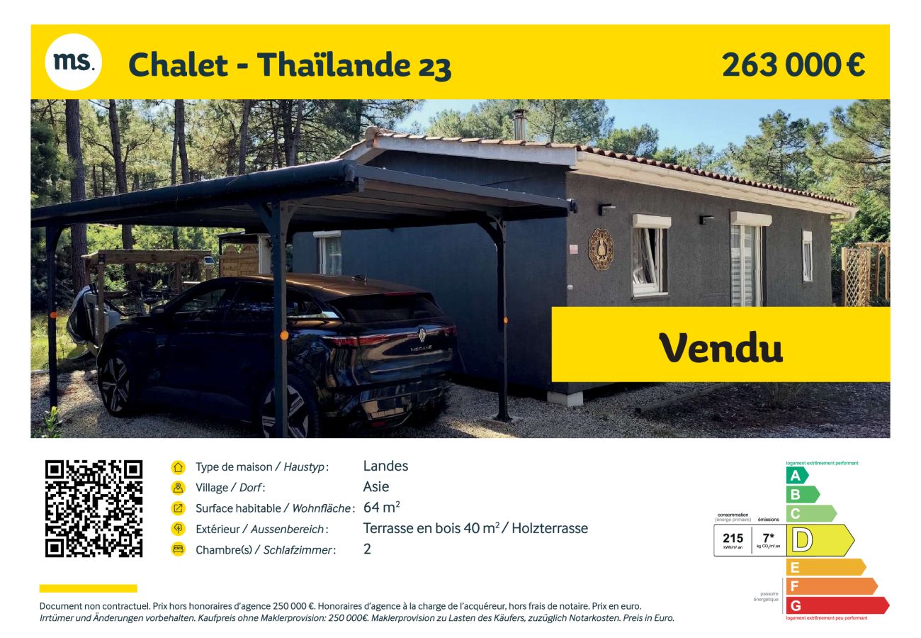Chalet à Grayan-et-l´Hôpital - THAILANDE 23