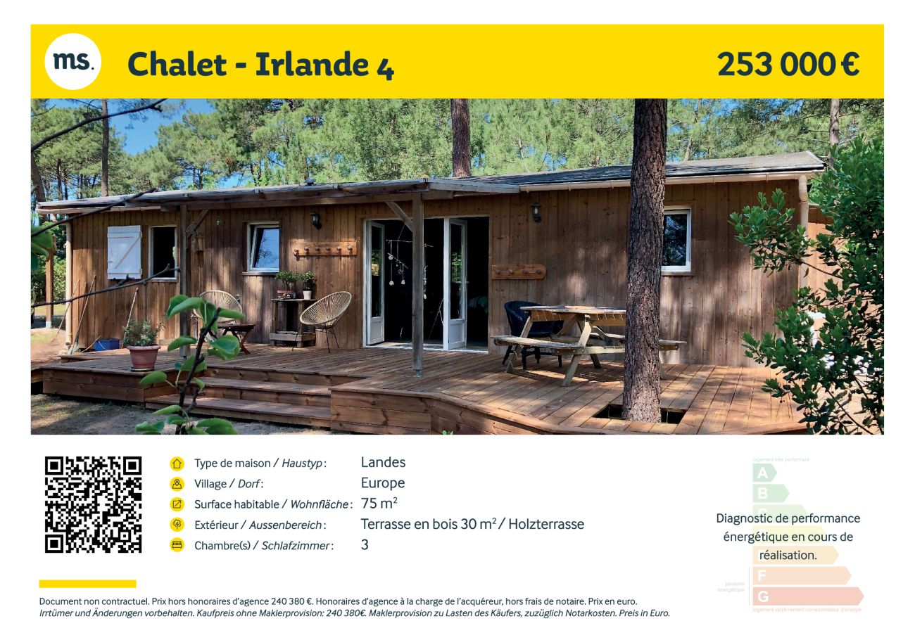 Chalet à Grayan-et-l´Hôpital - IRLANDE 4