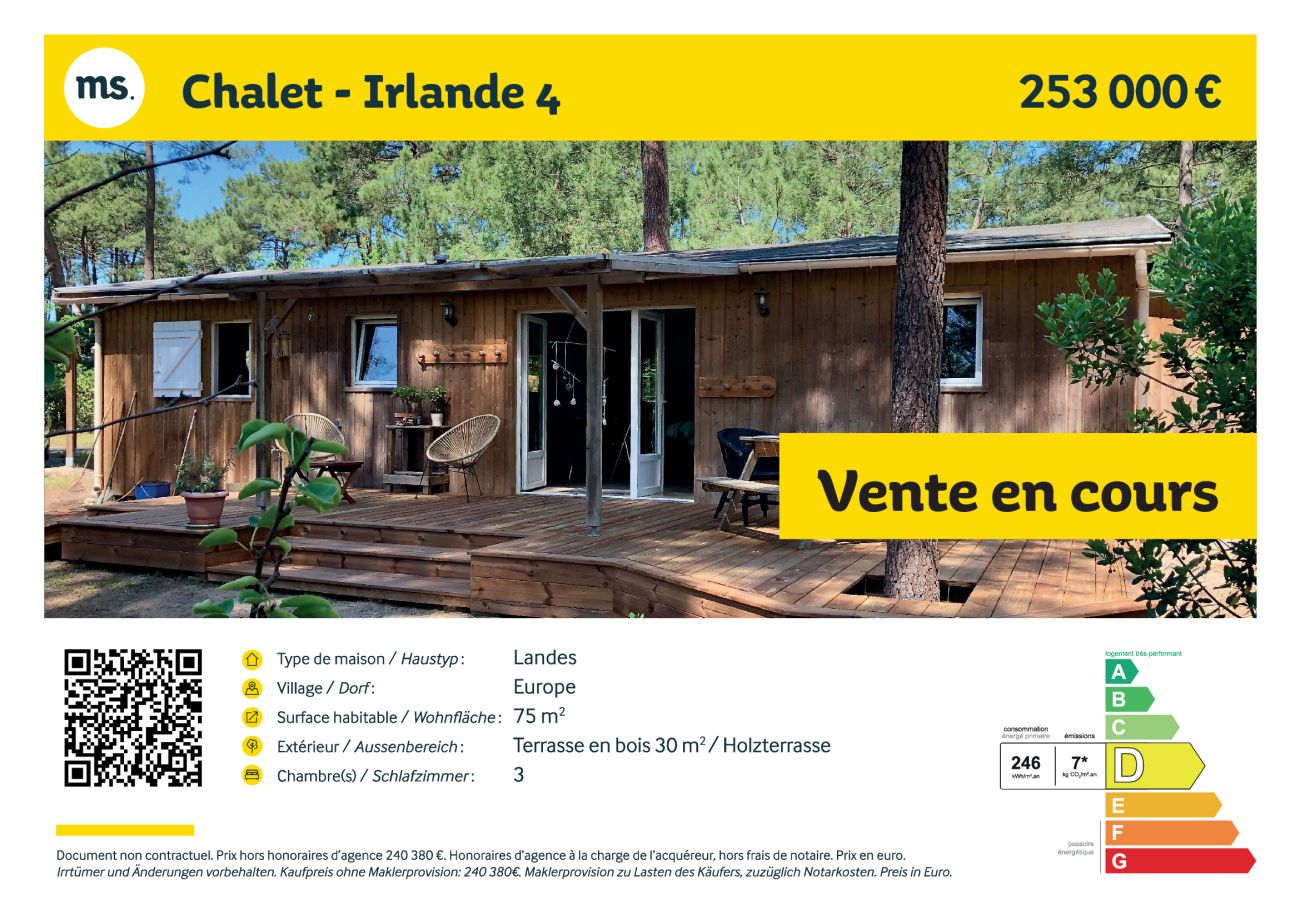 Chalet à Grayan-et-l´Hôpital - IRLANDE 4